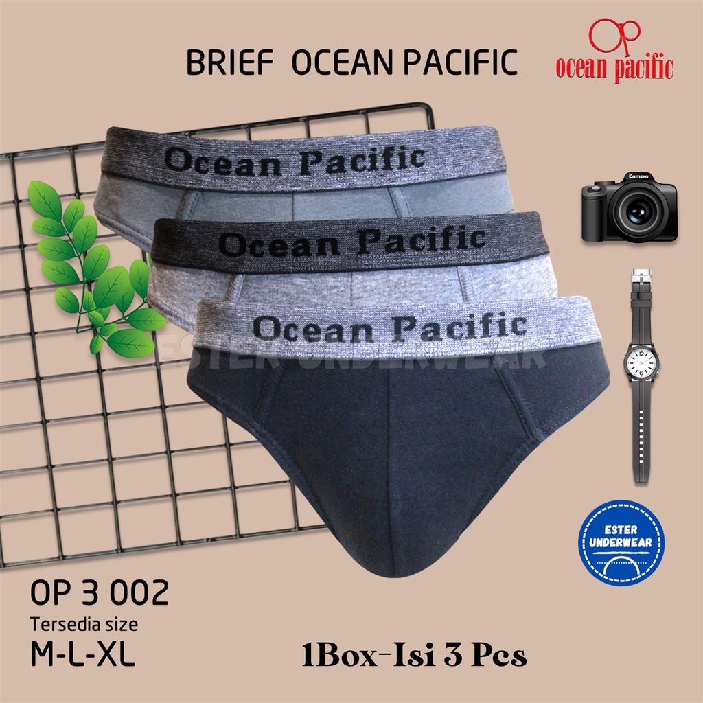 CD PRIA OCEAN PACIFIC OP 002 ISI 3PCS