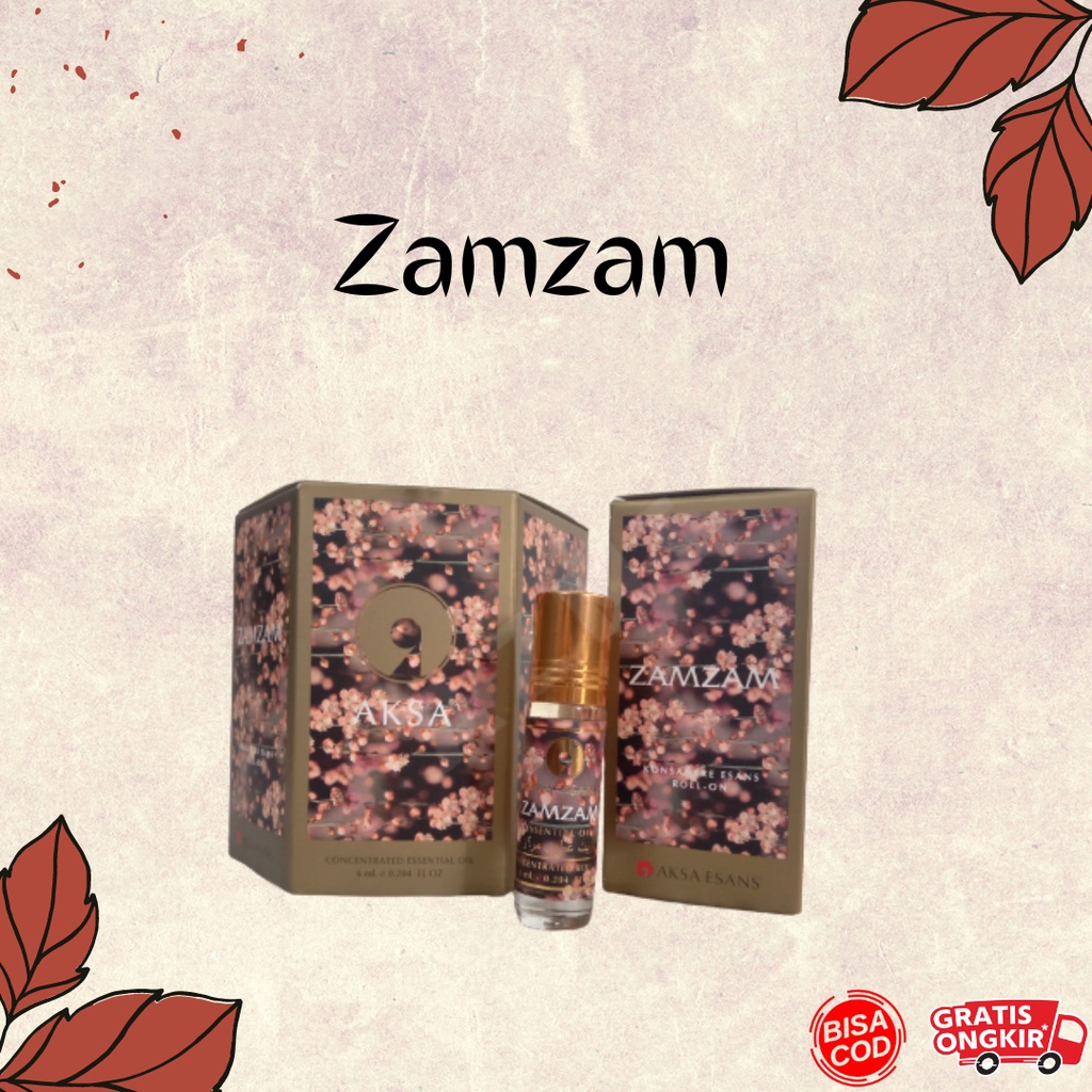 Promo Parfum Aksa ZamZam 6ML Roll On