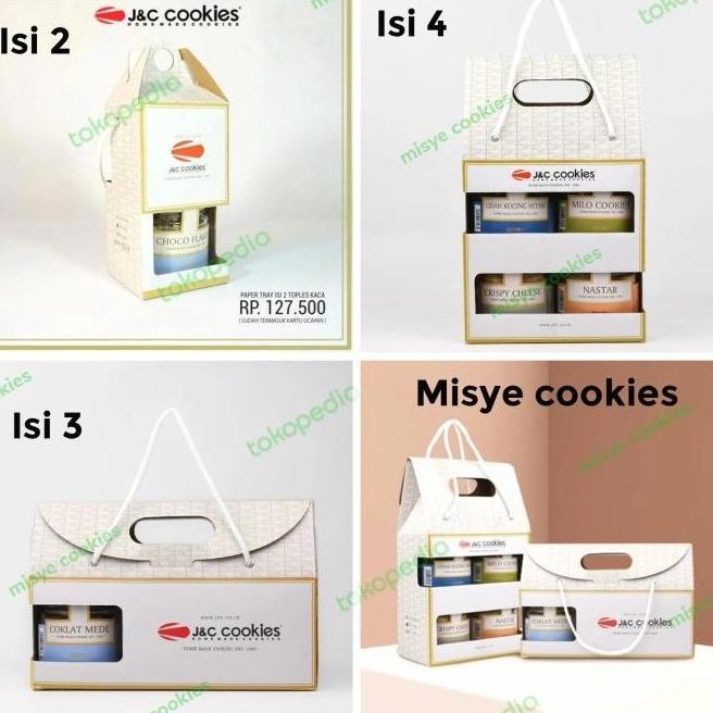 

SPESIAL PAKET HAMPERS/GIFT KUE KERING LEBARAN J&C COOKIES G6416BUJN