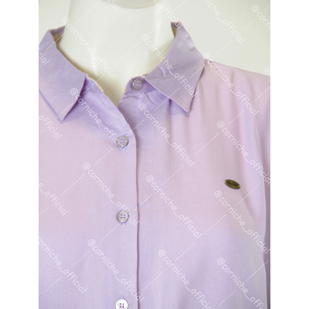 Corniche Della Shirt Purple - TW231582