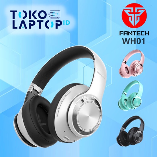 Terlaris Fantech Wh01 / Wh-01 Wireless Bluetooth Gaming Headset