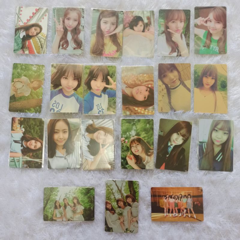 PC GFRIEND PHOTOCARD LOL Sowon Yerin Eunha Yuju Sinb Umji UNIT