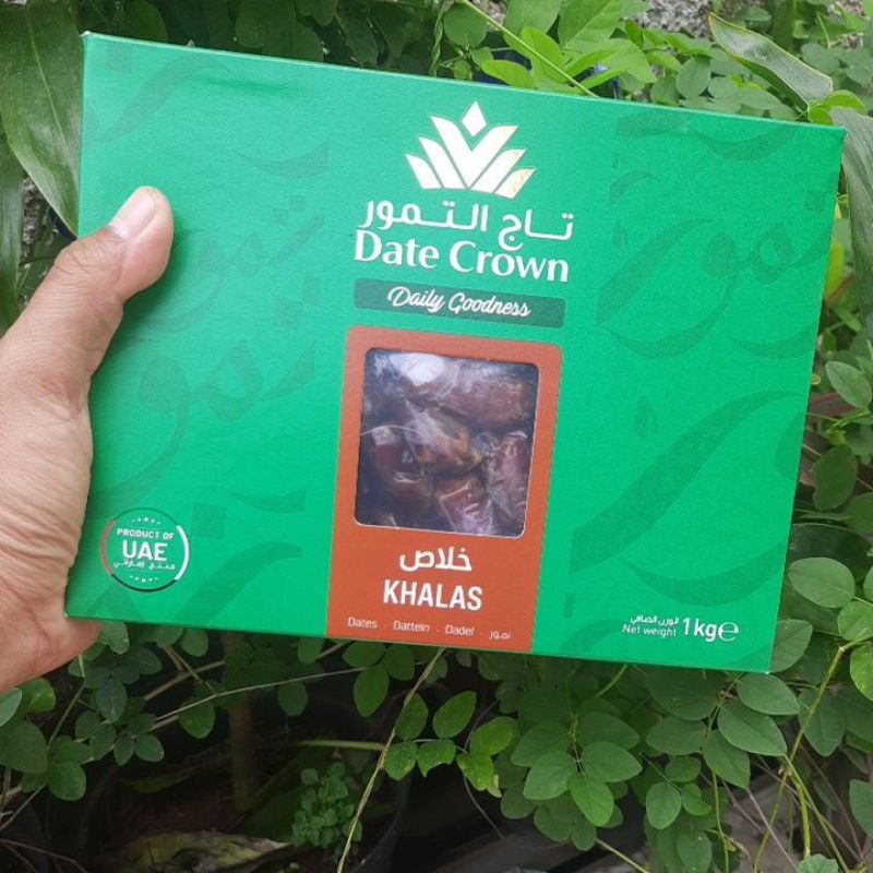 

Kurma Date Crown Khalas / Kholas 1kg Exp Nov 2026