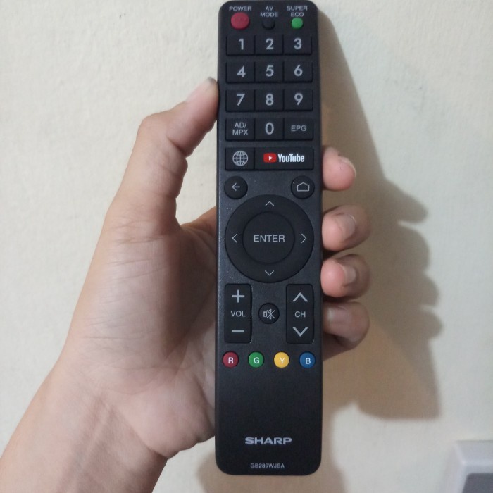 TERMURAH Remote TV Android Sharp GB289WJSA /REMOTE TV LG/REMOTE TV SHARP/REMOTE TV POLYTRON
