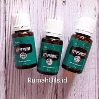 Peppermint Young Living 5Ml & 15Ml Essential Oil Segel Original Beautykisss