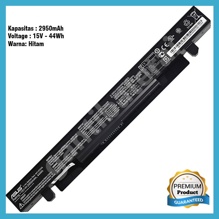 Baterai Laptop ASUS X550A A450 A550 F450 F550 K450 K550 R510 X450 Y481 Y581