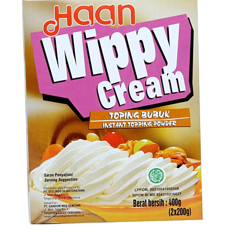 

☚ Haan Wippy Cream @400grm ✸
