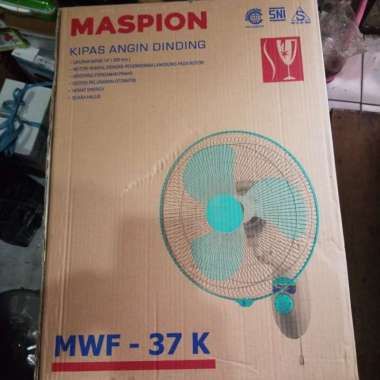 MASPION MWF 37 K KIPAS ANGIN / WALL FAN 14 INC / MWF37K MURAH