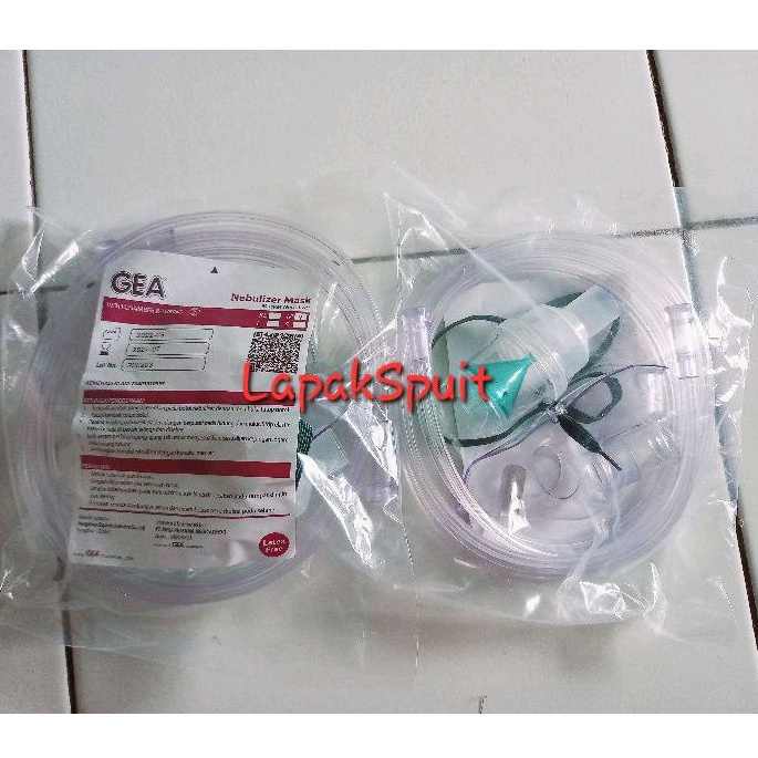 nebulizer mask anak dewasa / masker nebulizer anak dewasa