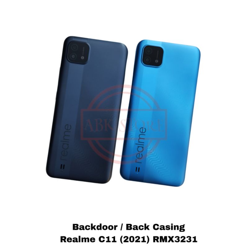 TUTUP BELAKANG BACKDOOR BACKCOVER BACK CASING REALME C11 2021 RMX3231