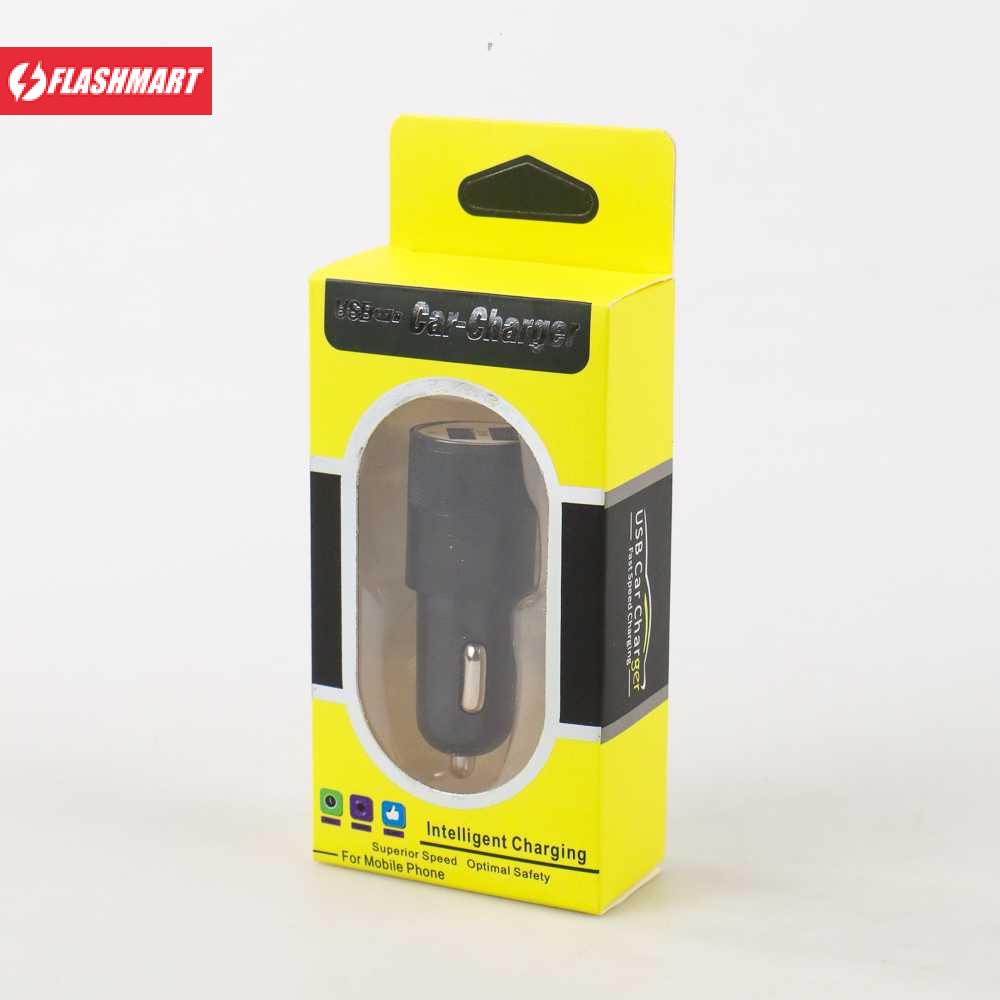 Flashmart Quick Car Charger Dual USB 2.1A 1.0A - KSD-8