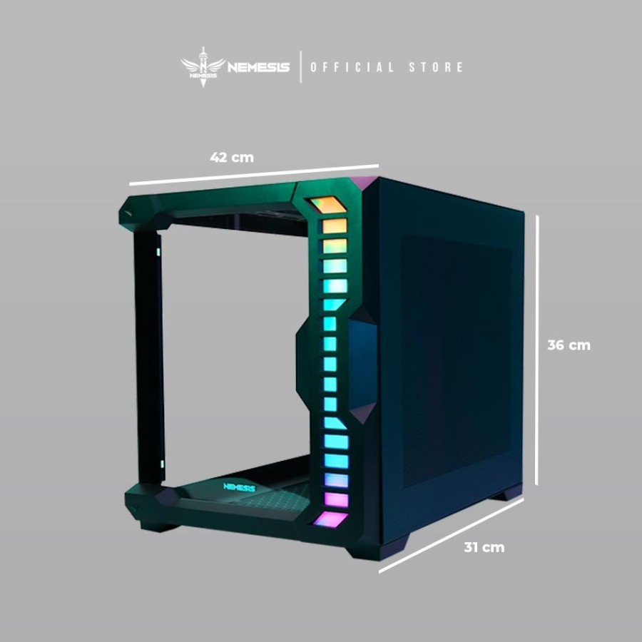 NYK Nemesis Casing Gaming T80 Rubix