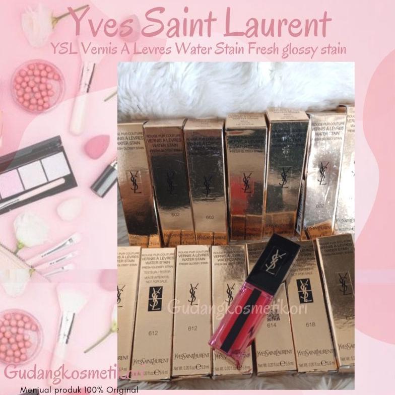 YSL Vernis A Levres Water Stain ORIGINAL