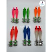 Umpan Cumi Bentuk Ikan Kecil (Glow In The Dark)