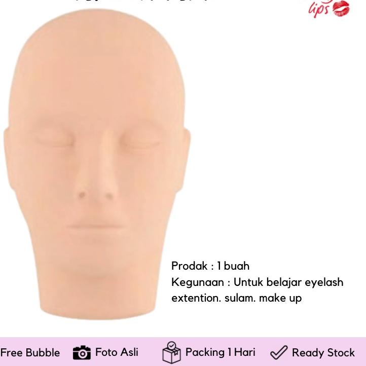 ☆ KEPALA MANEKIN / Head Mannequin / Manequin / Patung Kepala Manekin Kursus / Mannequin Head Trainin
