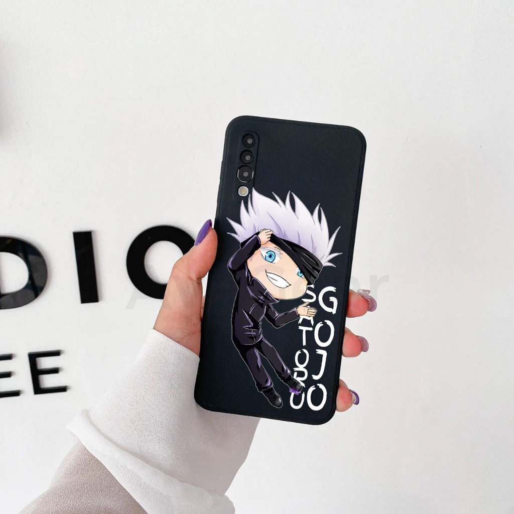 PC Gojo Jujutsu Kaisen Square Edge TPU Softcase Compatible With POCO X3 M3 M4 PRO M5s