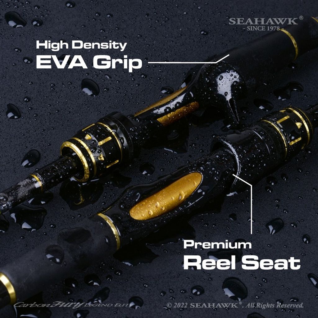 Rod SPINNING SEAHAWK CARBON FURY LEGEND ELITE