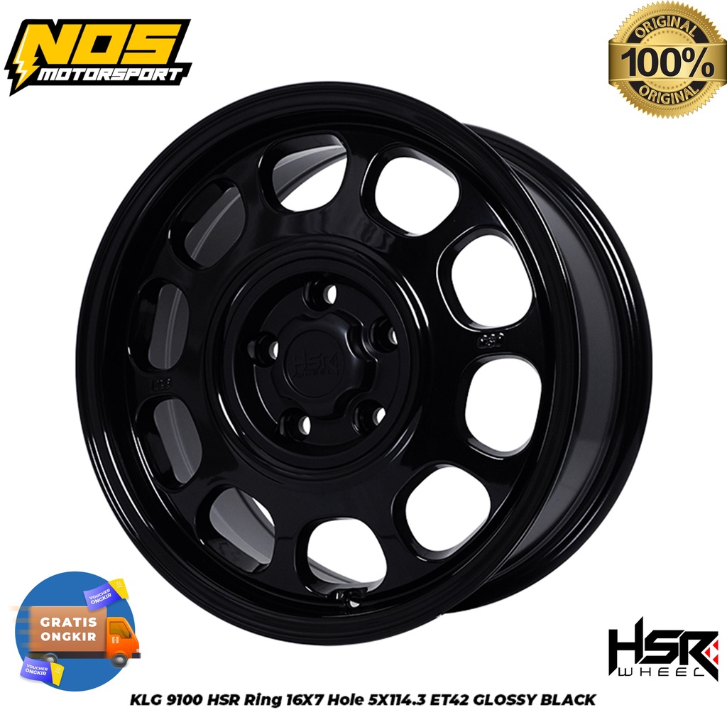 VELG MOBIL INNOVA RUSH ERTIGA R16X7 PCD 5X114 ET42 HSR WHEEL | VELG MODEL KALENG RING 16