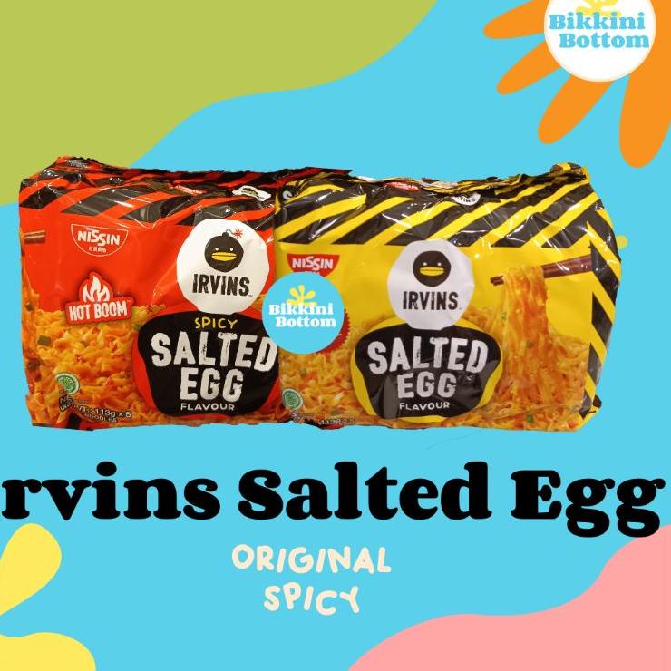 

[KODE 77] Nissin Irvin Salted Egg Noodles Halal Ecer