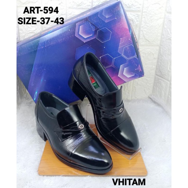 Sepatu fantofel pria hak tinggi giofrance 594