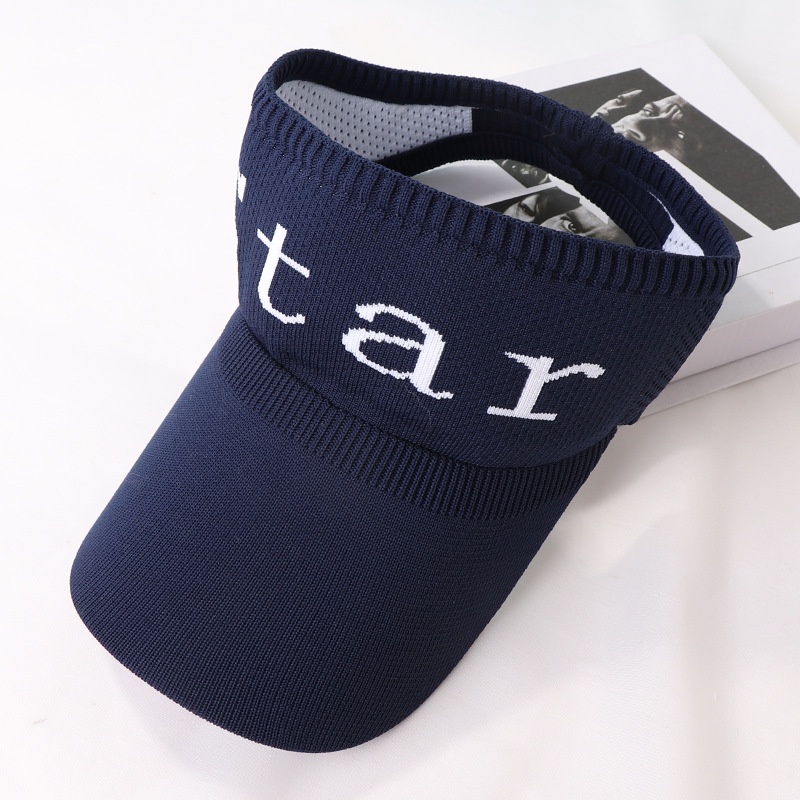 GO!TP951 Topi Golf Rajut Motif Rajut Sport Baseball Cap Jogging Cap Pantai Korea Fashion Wanita Visor Hat Import