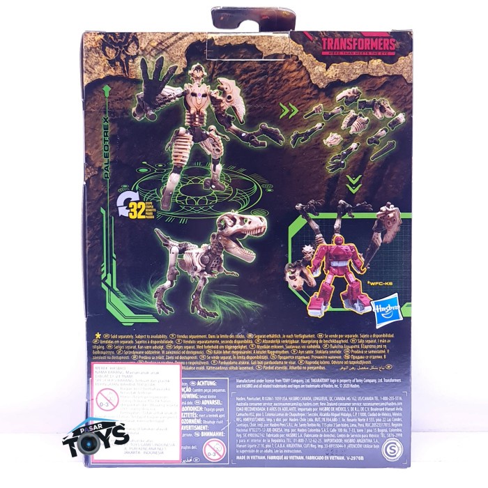 Paleotrex Transformers War For Cybertron : Kingdom Deluxe Wfc-K7 #Original