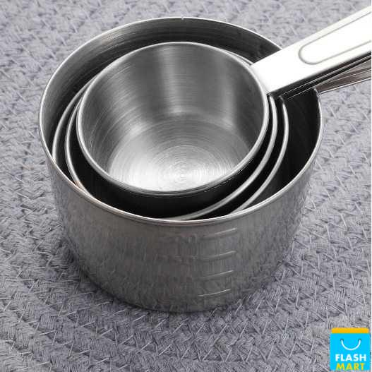 Flashmart Sendok Takar Ukur Stainless Steel Measuring Spoon 8 PCS - 16780