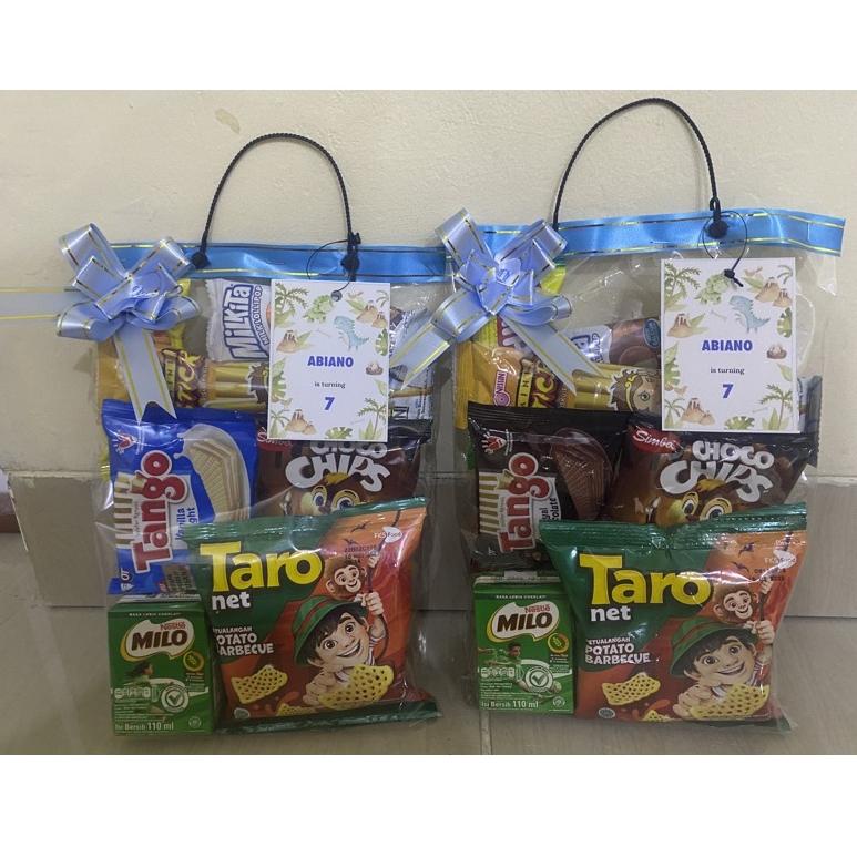 

3.3 STOK READY PAKET BINGKISAN SNACK ULTAH ULANG TAHUN ANAK PREMIUM MURAH (Milo)