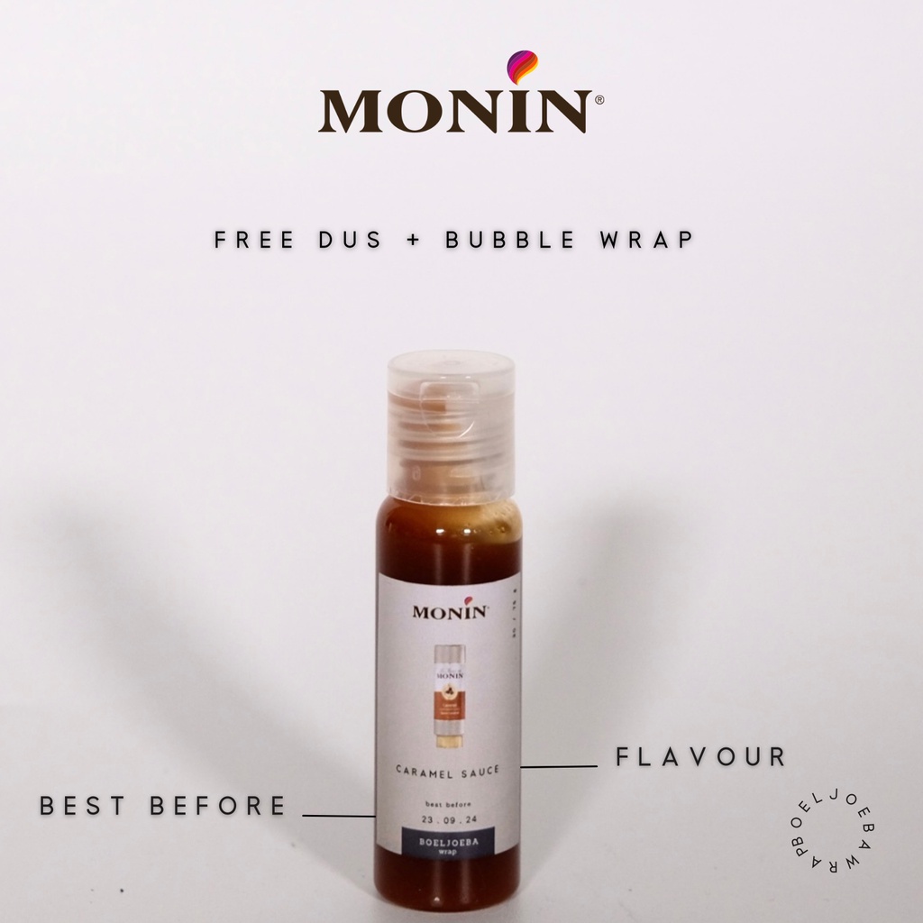 Monin Caramel Sauce Repack [30, 75, 100] g