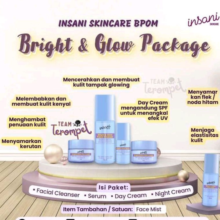 [ DISTRIBUTOR RESMI INSANI/BBC] INSANI SKINCARE DARI BEBWHITE C SKINCARE BPOM