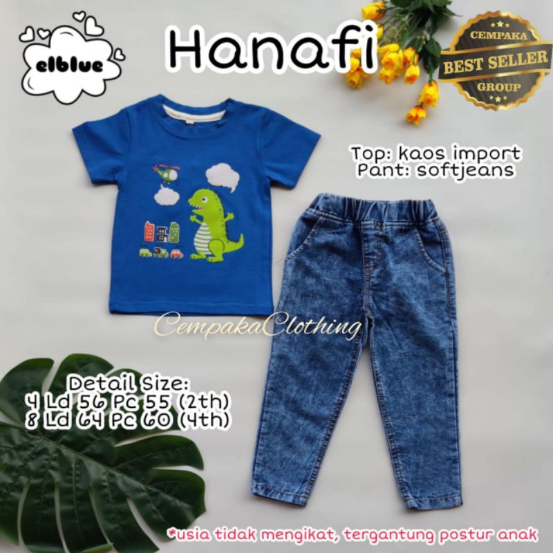 Hanafi set kid by Cempaka clothing