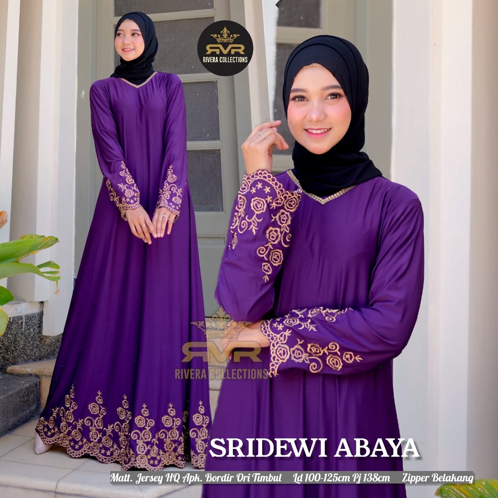 Sridewi Abaya Turkey Maxy Turqi 2 Maxy Gamis Muslimah Jumbo Jersey Motif Bordir xxxl Ld 130cm Arabian Abaya Gamis Lebaran Remaja Muslimah Terbaru Seragaman Pengajian Murah Dress Wanita Muslimah Syar'i Gamis Polos Tebal Premium Warna Hitam