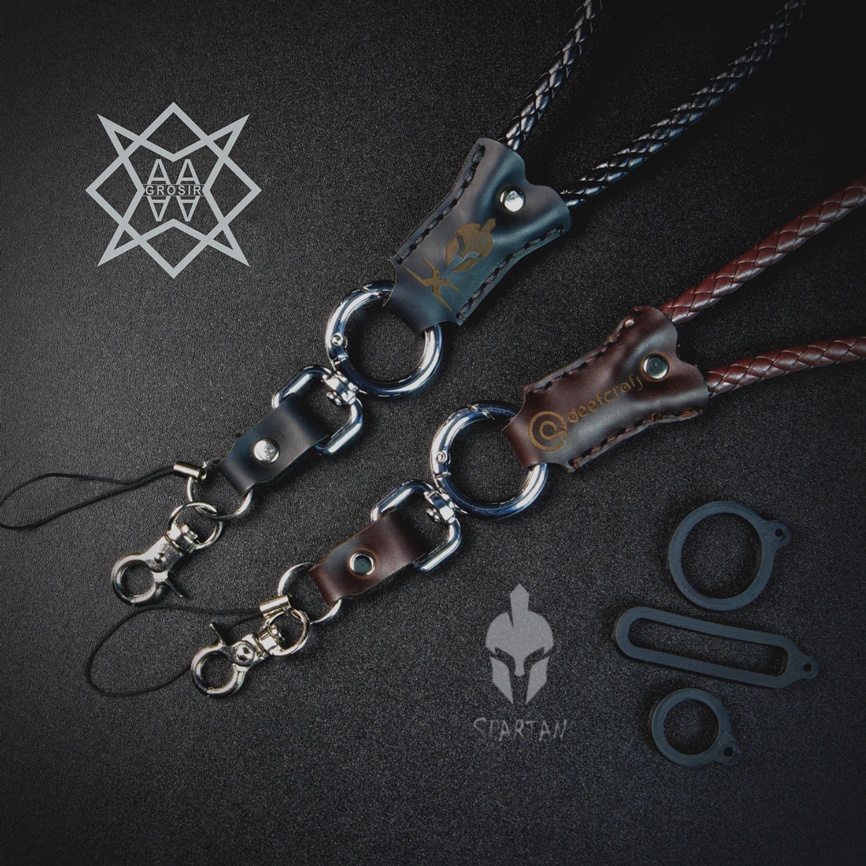 

Tali gantungan Model Spartan X universal bisa untuk HP/ NAME TAG DLL