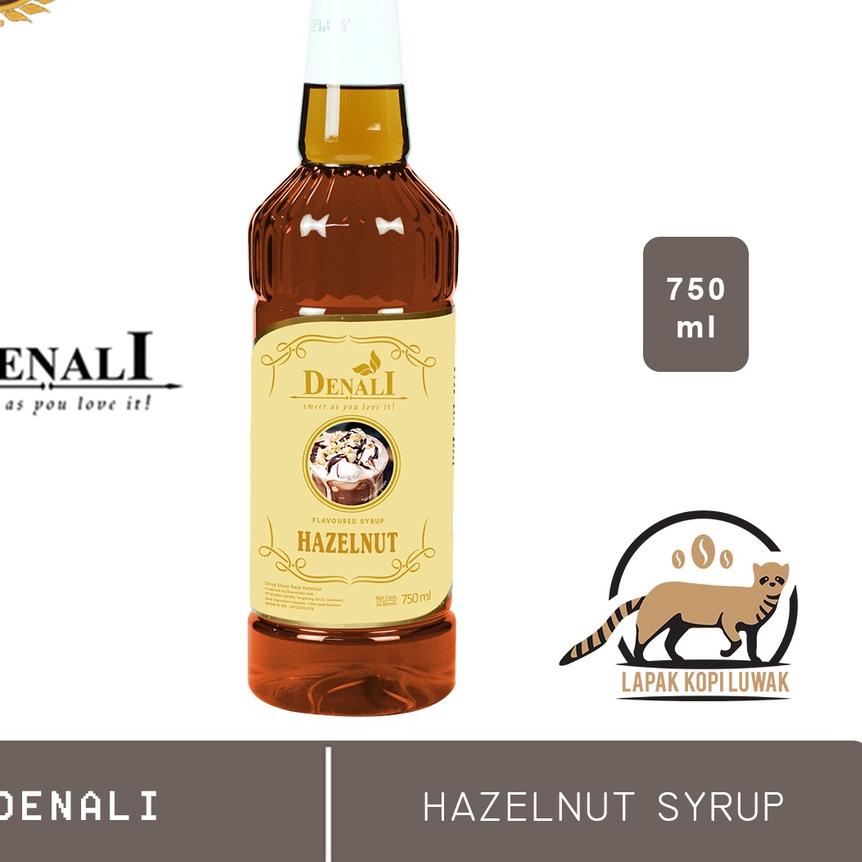 

❄ hazelnut Syrup merk Denali ✰