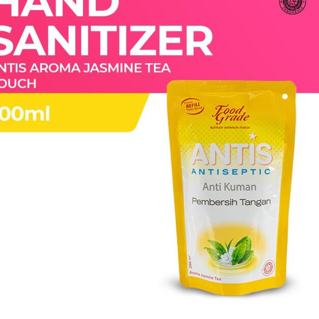Lebih hemat Antis Pouch Refill Jasmine Tea 200ml