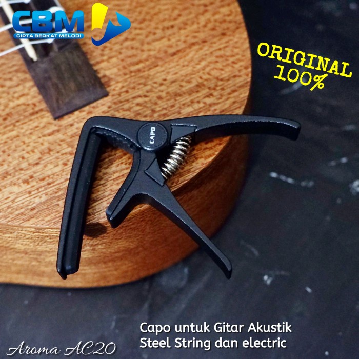 Terlaris Capo Gitar Aroma Ac20 Gitar Akustik Listrik Ac 20 Ori