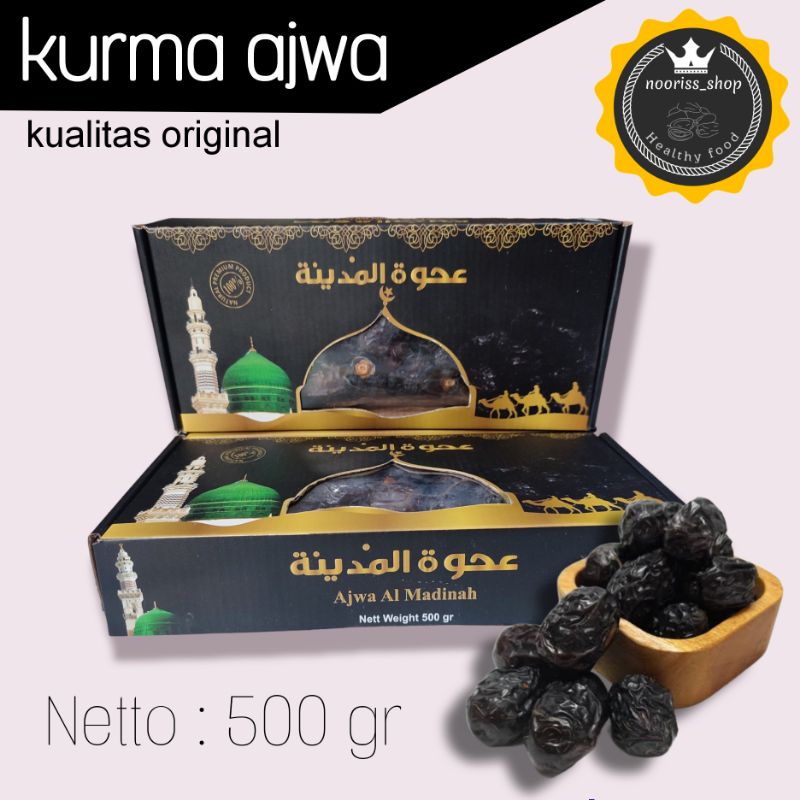 

kurma ajwa premium 500 gr