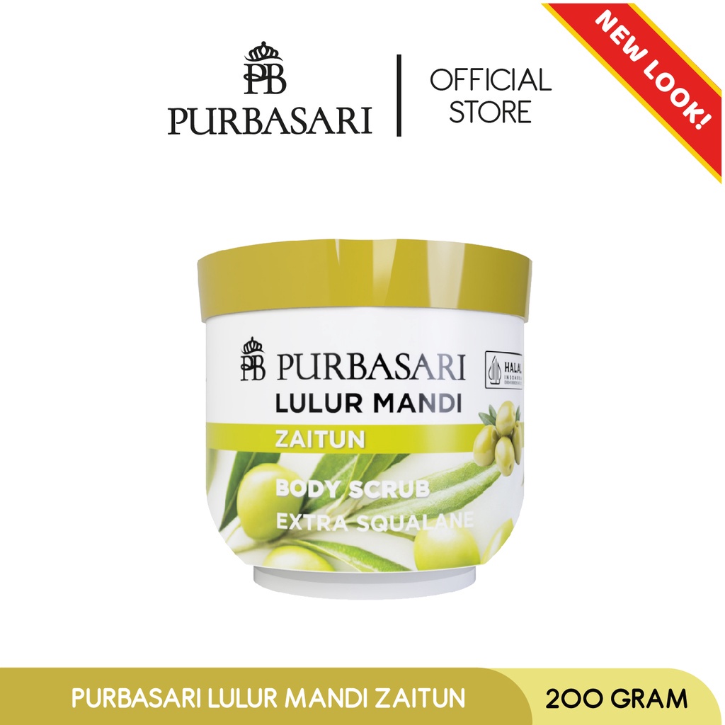 Purbasari Lulur Mandi Body Scrub (200gr)