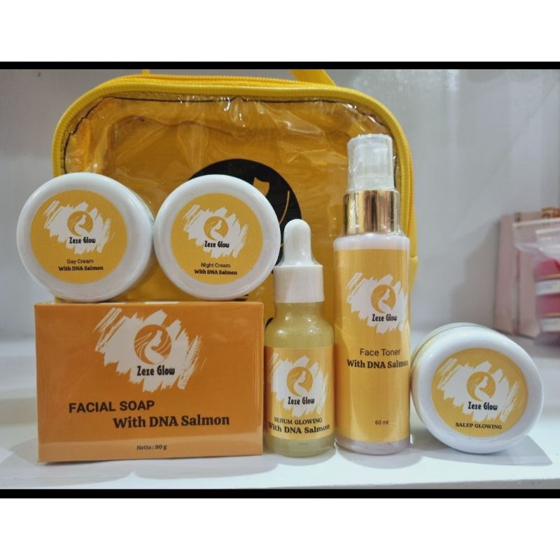 zeze glow paket lengkap