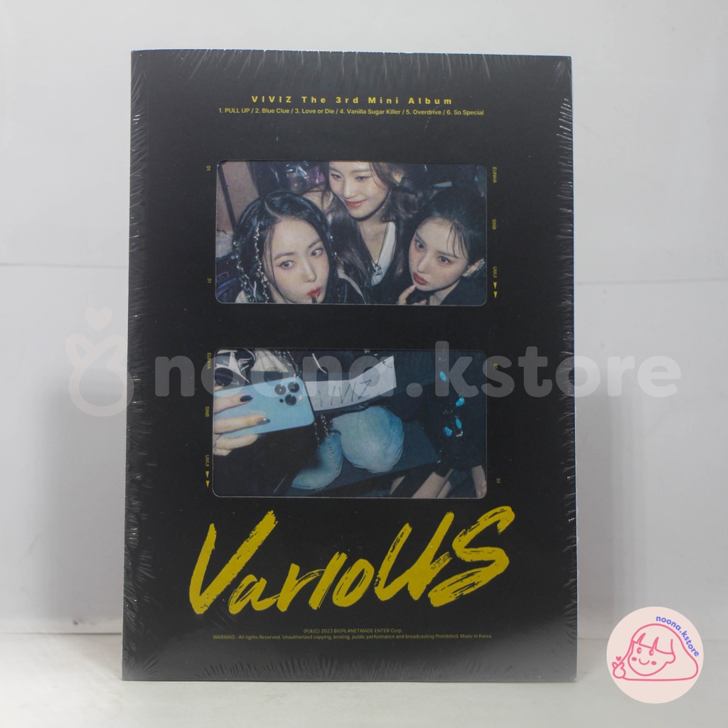 [Ready Stock] VIVIZ 3rd Mini Album - VarioUS Photobook | Photo Book