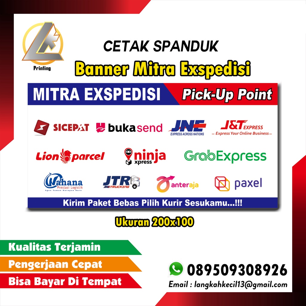 Banner Spanduk Mitra Exspedisi