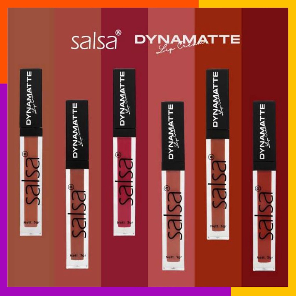 SALSA DYNAMATTE LIP CREAM BPOM / Lip Cream Salsa