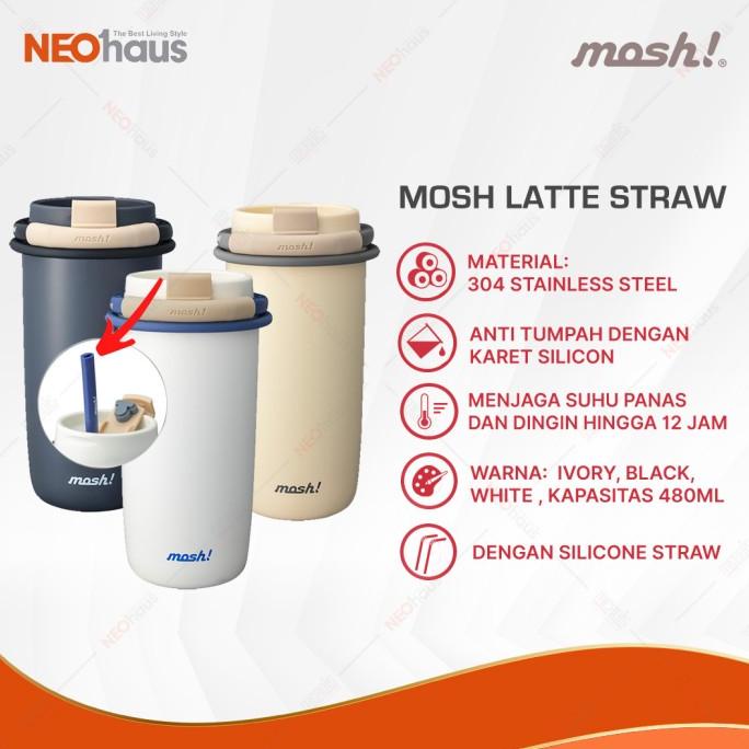 Mosh Straw Latte Tumbler 480ml