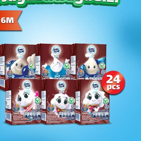 

◙ Frisian Flag Zuzhu Susu UHT Chocolate 24 x 115 mL ❇