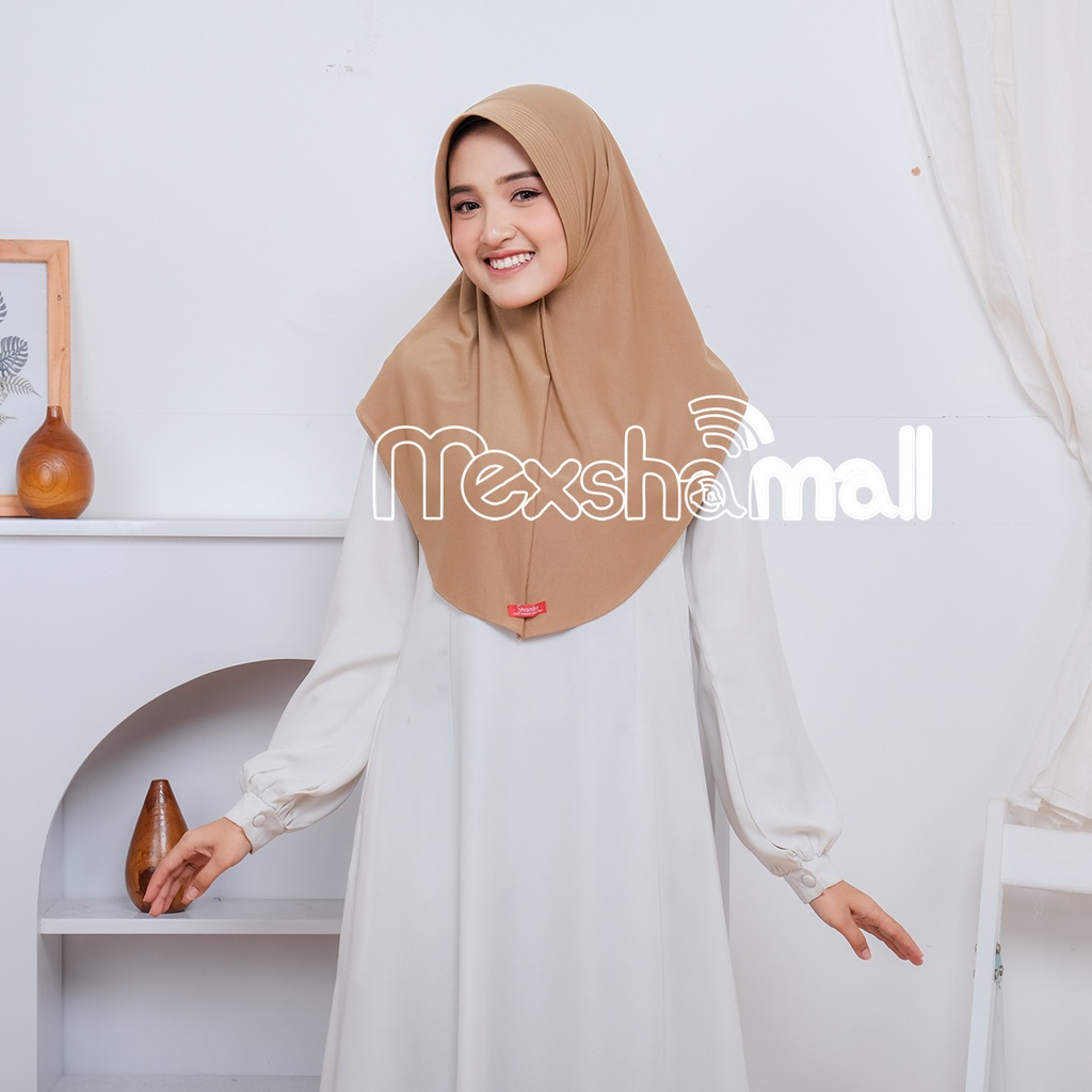 Hijab Bergo Hamidah Jersey Premium I Jilbab Jersey Ameena Daily Pet Antem By Shamira