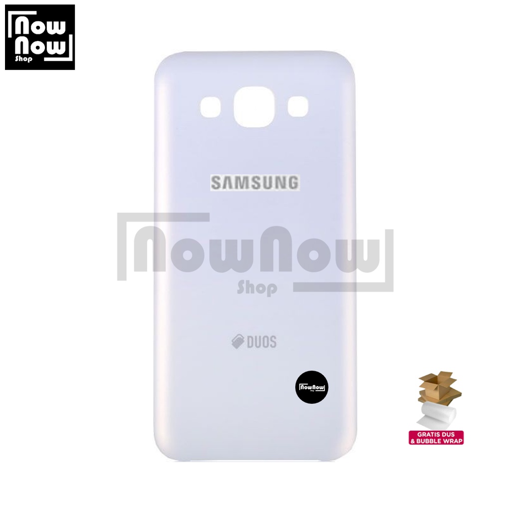 Backdoor Tutup Belakang Baterai Samsung Galaxy E5 E500 E500F E500H E500HQ E500M E500F/DS E500H/DS E500M/DS Backcover Back Casing Housing Cover Belakang Back Case Panel Replacement