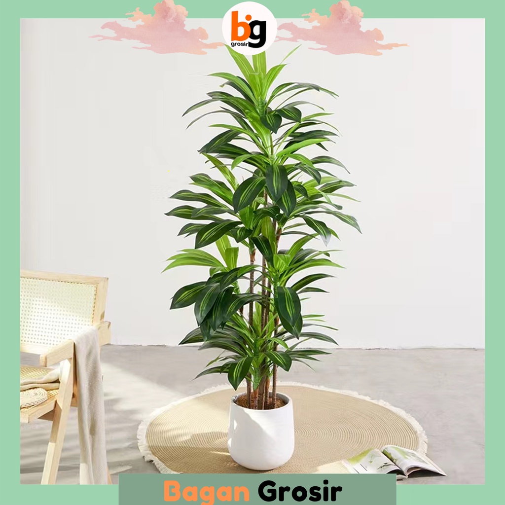 BG / COD / POHON 1.5 METER HIASAN RUANGAN / POHON HIAS PLASTIK BESAR SUDUT RUANGAN / POHON PALM PALS