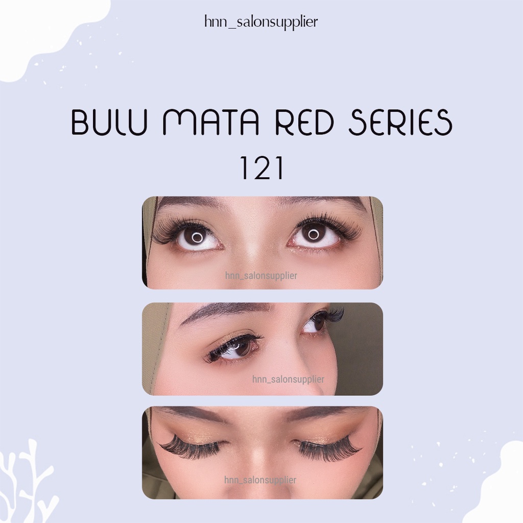 121 Bulu Mata Palsu Handmade Fake Eyelash Eye Lashes Lash Artifivial Belle Eyelashes