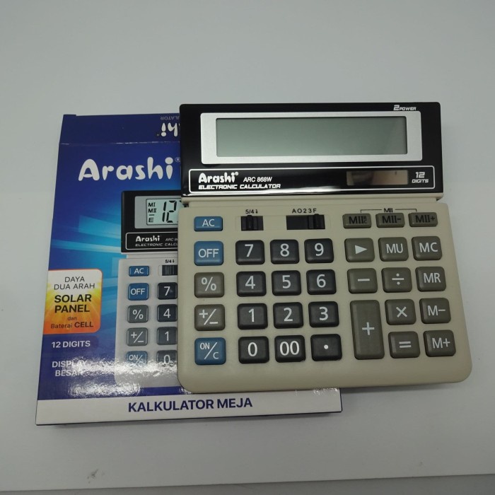 

*$*$*$*$] Kalkulator Calculator Arashi ARC 868 W