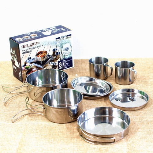 COOKING SET 8 IN 1 CAME COOKING SET CAMP